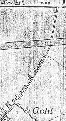 De Catsopperveestraat in 1910.