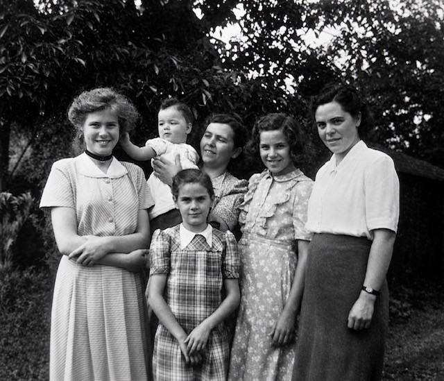 Annie de Bie familie Paumen 1948